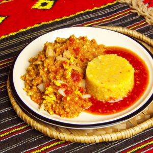Nationalgericht Malawi: Chinsinsi cha Mgaiwa (Rezept)